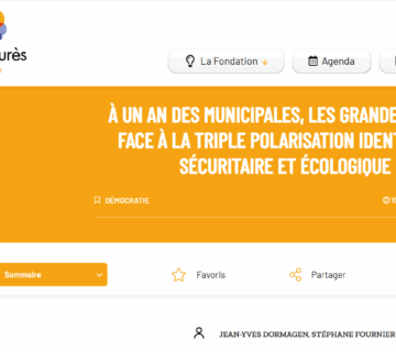Note Fondation Jean Jaurès Cluster 17