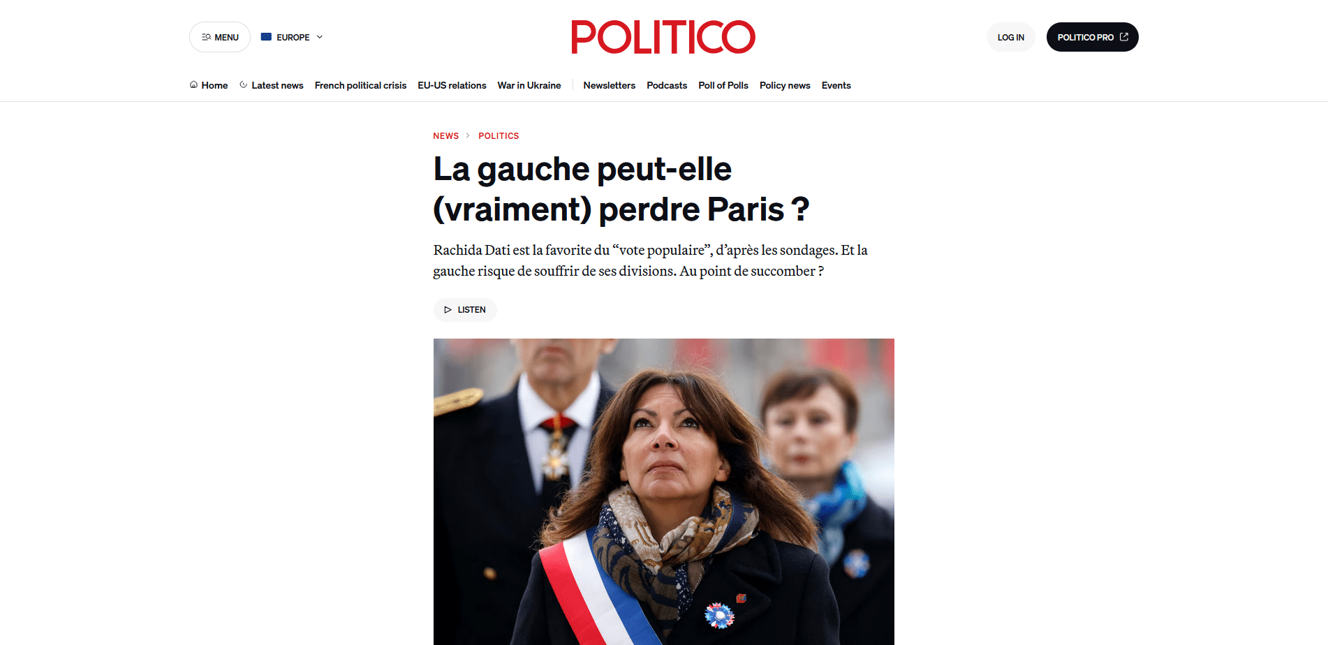 Politico paris
