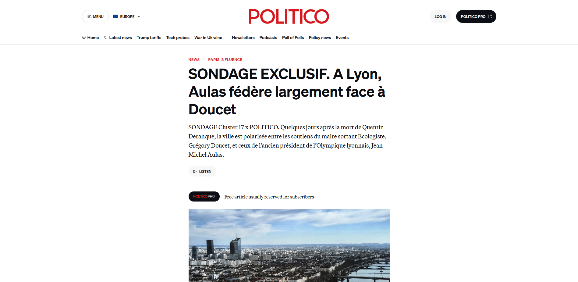 politico lyon Politico lyon