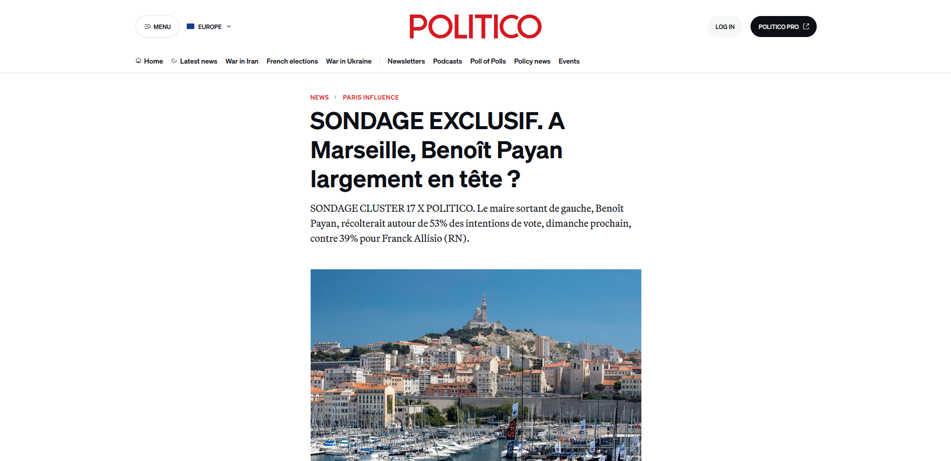 politico marseille 2eme tour Politico marseille 2eme tour