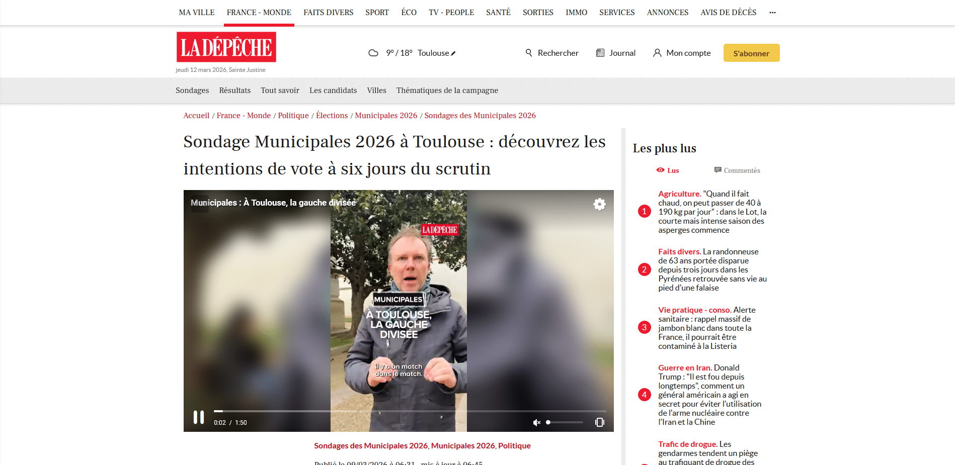 toulouse municipale Toulouse municipale